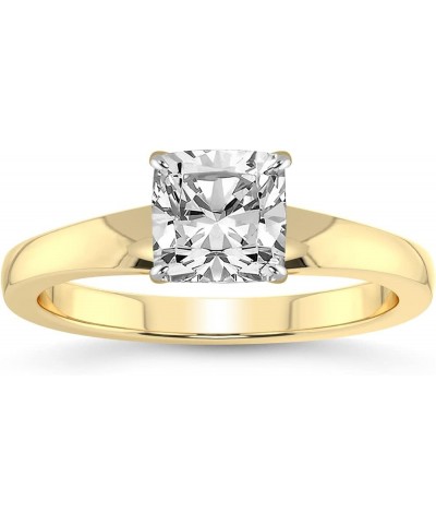 1 Carat - 5 carat | IGI Certified Lab Grown Diamond Engagement Ring | 14K Or 18K in White, Yellow Or Rose Gold | Arielle Soli...