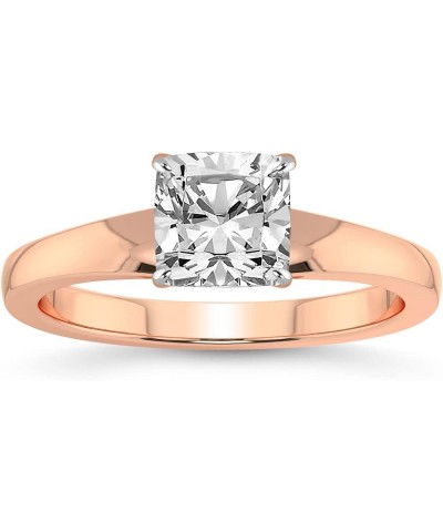 1 Carat - 5 carat | IGI Certified Lab Grown Diamond Engagement Ring | 14K Or 18K in White, Yellow Or Rose Gold | Arielle Soli...