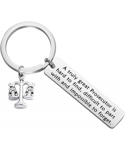 Prosecutor Gift Coworker Leaving Keychain A Truly Great Prosecutor Is Hard To Find Scales of Justice Keychain Prosecutor K $9...