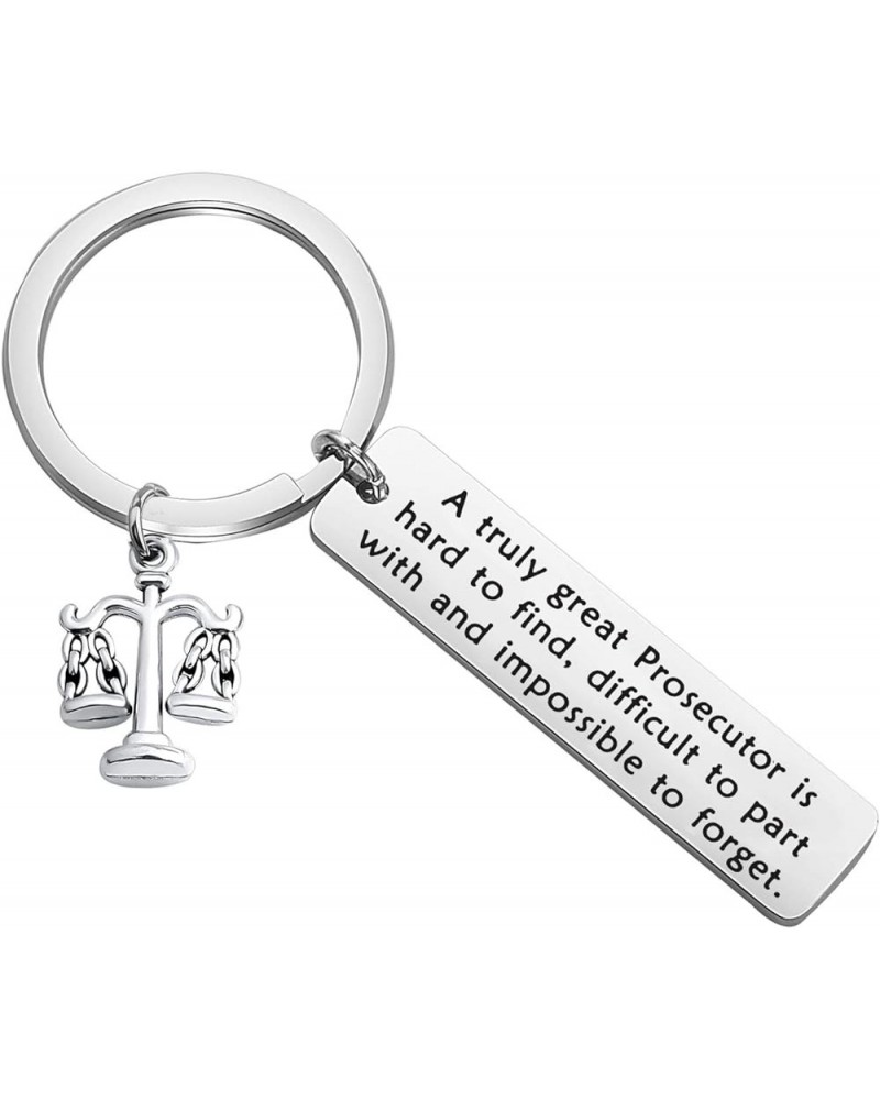 Prosecutor Gift Coworker Leaving Keychain A Truly Great Prosecutor Is Hard To Find Scales of Justice Keychain Prosecutor K $9...