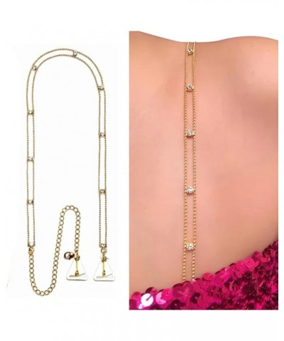 1Pair Sexy Rhinestone Shoulder Strap Chain Jewelry Bridal Wedding Rhinestone Lingerie Shoulder Chain Crystal Strap Chain Fest...