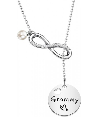 Grandma Necklace Round Disc Grandma Stainless Steel Charm Necklace Best Grandma Ever Gift for Grandma Nana Y necklace $9.66 P...