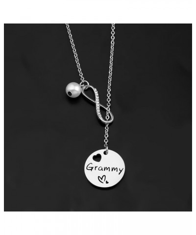 Grandma Necklace Round Disc Grandma Stainless Steel Charm Necklace Best Grandma Ever Gift for Grandma Nana Y necklace $9.66 P...