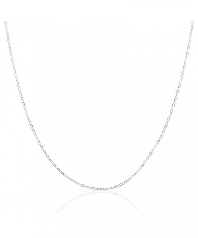 Personalized Necklace Open Name in Sterling Silver 20.0 Inches $20.73 Necklaces