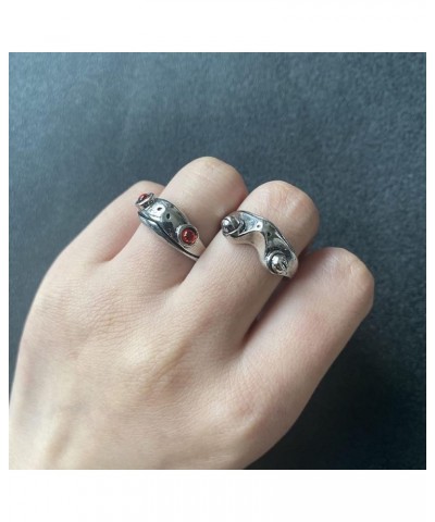 Snake Ring for Women Animal Punk Vintage Rings Adjustable Silver Snake Rings variety Rings $6.71 Rings