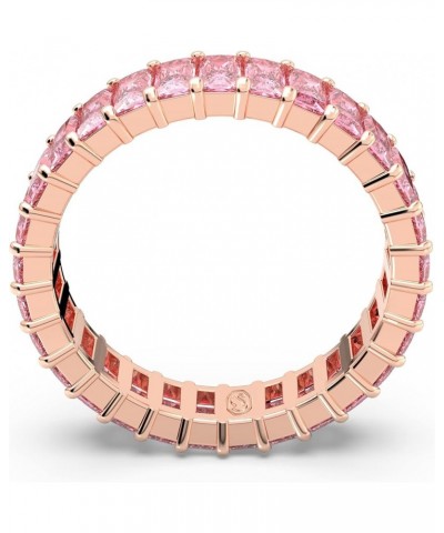 Matrix Crystal Ring Collection, Pink Crystal, Rose Gold-Tone Finish US 6 EU 52 Pink $64.38 Rings