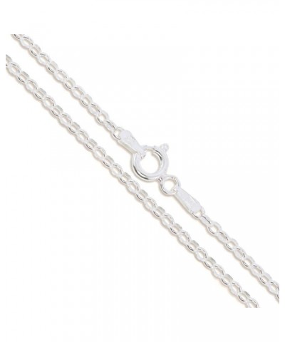 Sterling Silver Cable Chain 2.3mm Solid 925 Rolo Link Lightweight Strong Necklace 20.0 Inches $8.77 Necklaces