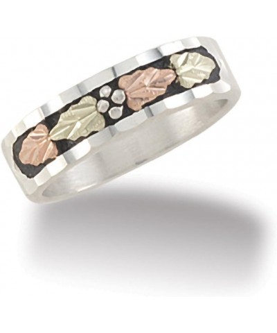 Black Hills Gold Womens Antiqued Band in Sterling Silver $47.12 Rings