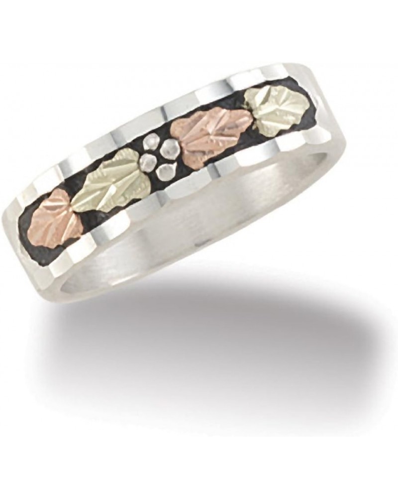 Black Hills Gold Womens Antiqued Band in Sterling Silver $47.12 Rings