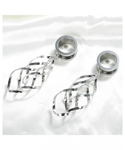 2pcs Various Fashion Designs Womens Dangle Plugs and Tunnels 2g(6mm) Style 4 $9.27 Others