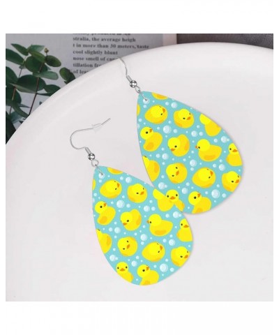 Leather Earrings Handmade Lightweight Dangle Drop Earrings For Women Girls Picture (29) One Size $9.85 Earrings