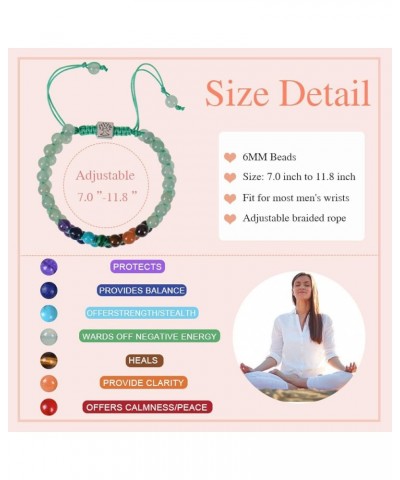 Malachite Double-layer Braided Bracelet Double-row Colorful Stone Bracelet Tree Of Life Jewelry malachite bracelet $13.10 Bra...