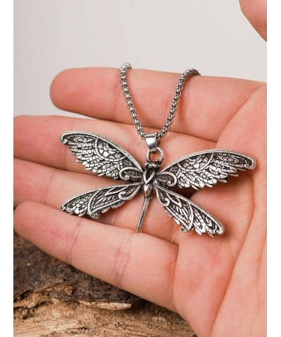 Antique Nature Animal Totem Pendant Necklace Jewelry Gift for Women Dragonfly $7.64 Necklaces