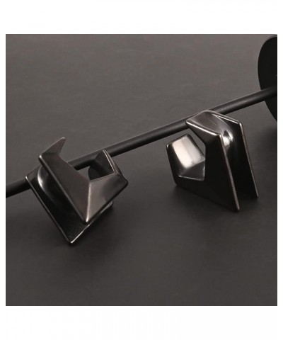 2PCS Ear Gauges Cool Rhombus Saddle Ear Plugs Body Piercing Tunnels 316 Stainless Steel Hypoallergenic Earrings Plugs for Ear...