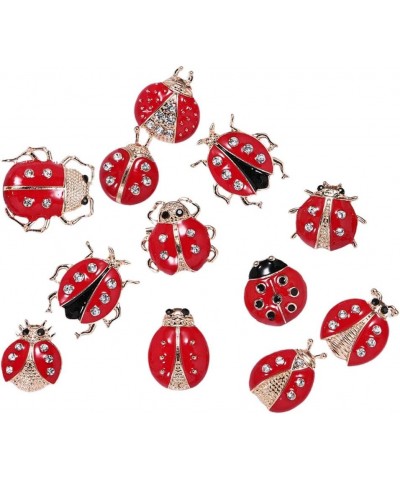 Women Brooches Pins Cartoon Insect Ladybug Corsage Pins Clothes Pins for Woman Girl Lady 24 Pcs $10.18 Brooches & Pins