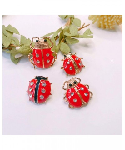 Women Brooches Pins Cartoon Insect Ladybug Corsage Pins Clothes Pins for Woman Girl Lady 24 Pcs $10.18 Brooches & Pins