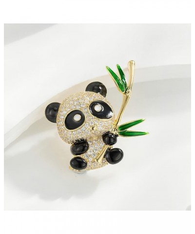 Animal Brooch for Women Animal Rhinestone Brooch Pin 18k Gold Plated Animal Lapel Pin Fashion Jewelry Gift for Mom Wife style...