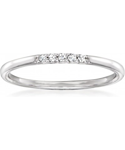 by Ross-Simons Diamond-Accented Ring in Sterling Silver $51.70 Rings