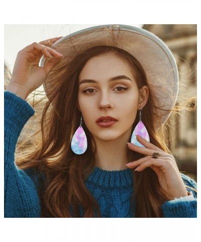 Fashion Copper Plated Silver Earring MDF Wood Drop/Leaf Lightweight Earrings Multi 25 $6.71 Earrings