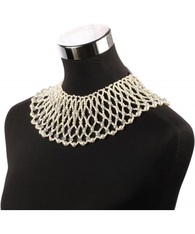 Big Chunky Ball Beaded Choker Collar Pendant Necklace for Women Handmade Chain Metal Statement Jewelry Z-N1405 $11.20 Necklaces