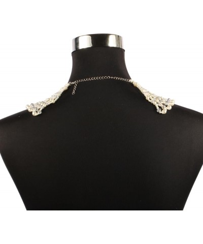 Big Chunky Ball Beaded Choker Collar Pendant Necklace for Women Handmade Chain Metal Statement Jewelry Z-N1405 $11.20 Necklaces