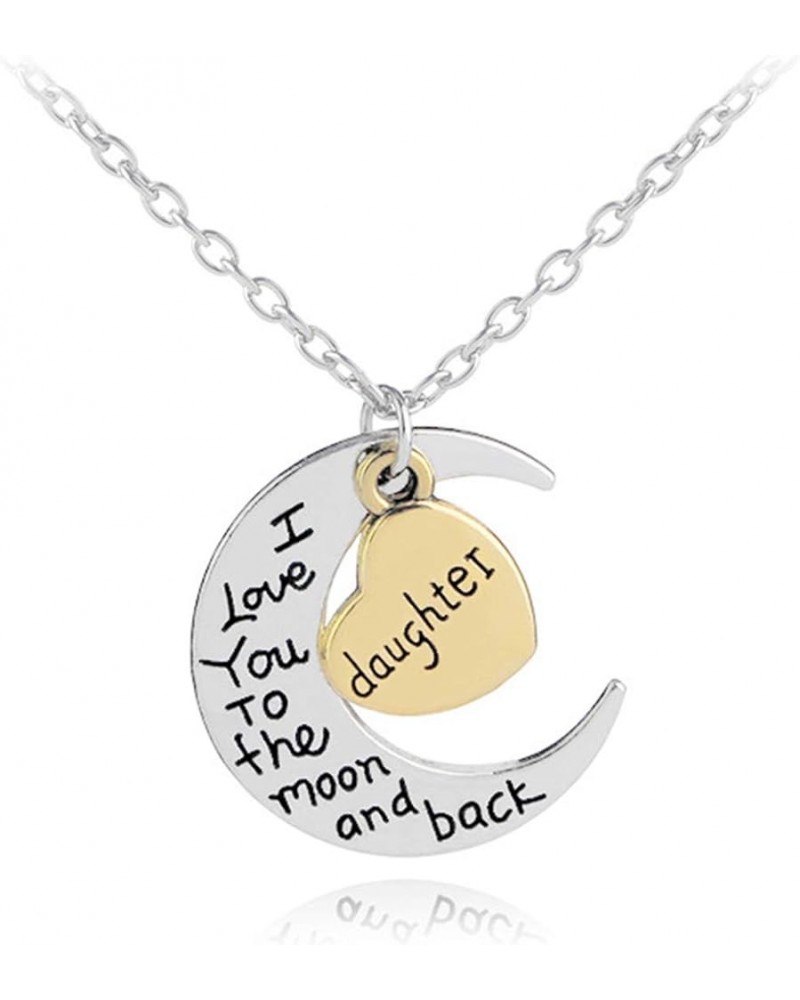 Christmas Gifts Birthday Gift for Mom Aunt Grandma Sister Daughter Family Members Pendant Necklaces Daughter $6.53 Necklaces