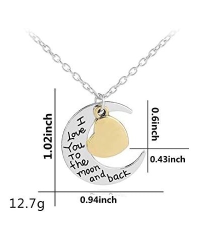 Christmas Gifts Birthday Gift for Mom Aunt Grandma Sister Daughter Family Members Pendant Necklaces Daughter $6.53 Necklaces