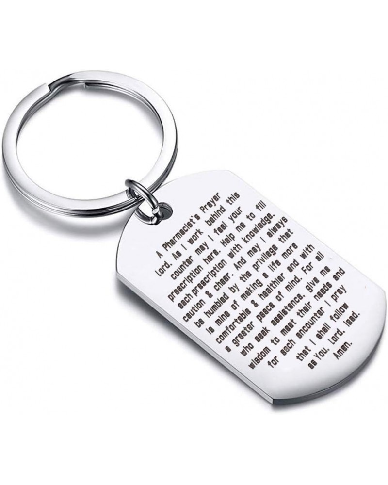 Pharmacist Gift A Pharmacist's Prayer Jewelry Pharmacy School Student Graduation Gift Drug Dealer Gift Keyring $10.77 Necklaces