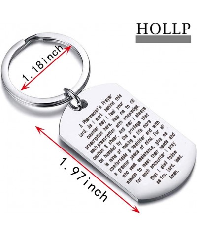 Pharmacist Gift A Pharmacist's Prayer Jewelry Pharmacy School Student Graduation Gift Drug Dealer Gift Keyring $10.77 Necklaces