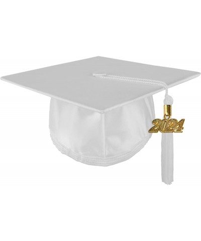 Kindergarten Preschool Unisex Shiny Graduation Cap with Gold Charm Tassel Purple $8.24 Bracelets