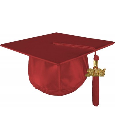 Kindergarten Preschool Unisex Shiny Graduation Cap with Gold Charm Tassel Purple $8.24 Bracelets