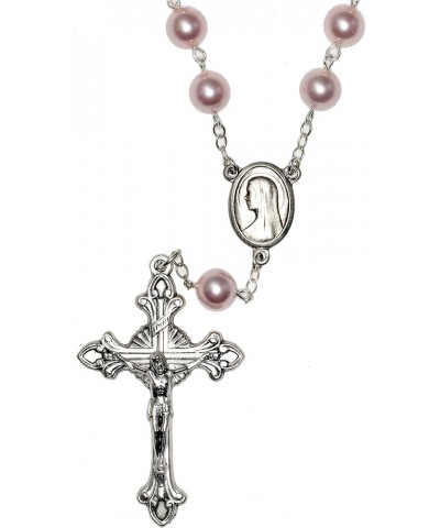 Austrian Crystal or Glass One Decade POCKET OR AUTO (Clasp for Hanging) Rosary - Includes Holy Card, Birth month meaning when...