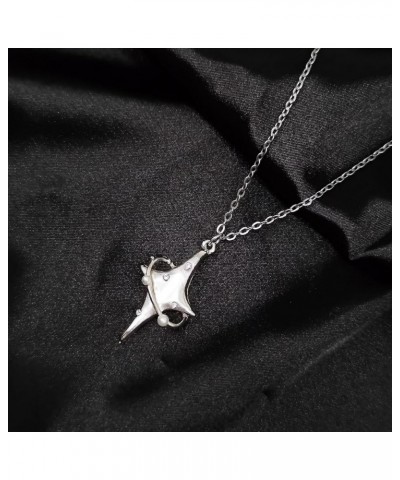 Star Necklace Gold Silver Cute Necklace for Women Star Necklaces for Teen Girls Chunky Shiny Star $7.49 Necklaces