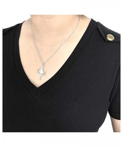 Star Necklace Gold Silver Cute Necklace for Women Star Necklaces for Teen Girls Chunky Shiny Star $7.49 Necklaces