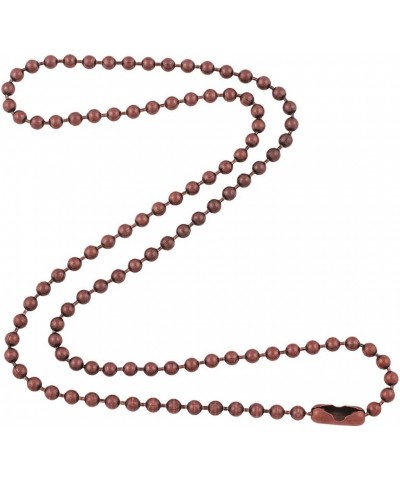 3.2mm Antique Copper Ball Chain Necklace with Extra Durable Color Protect Finish 13 Inches $9.33 Necklaces