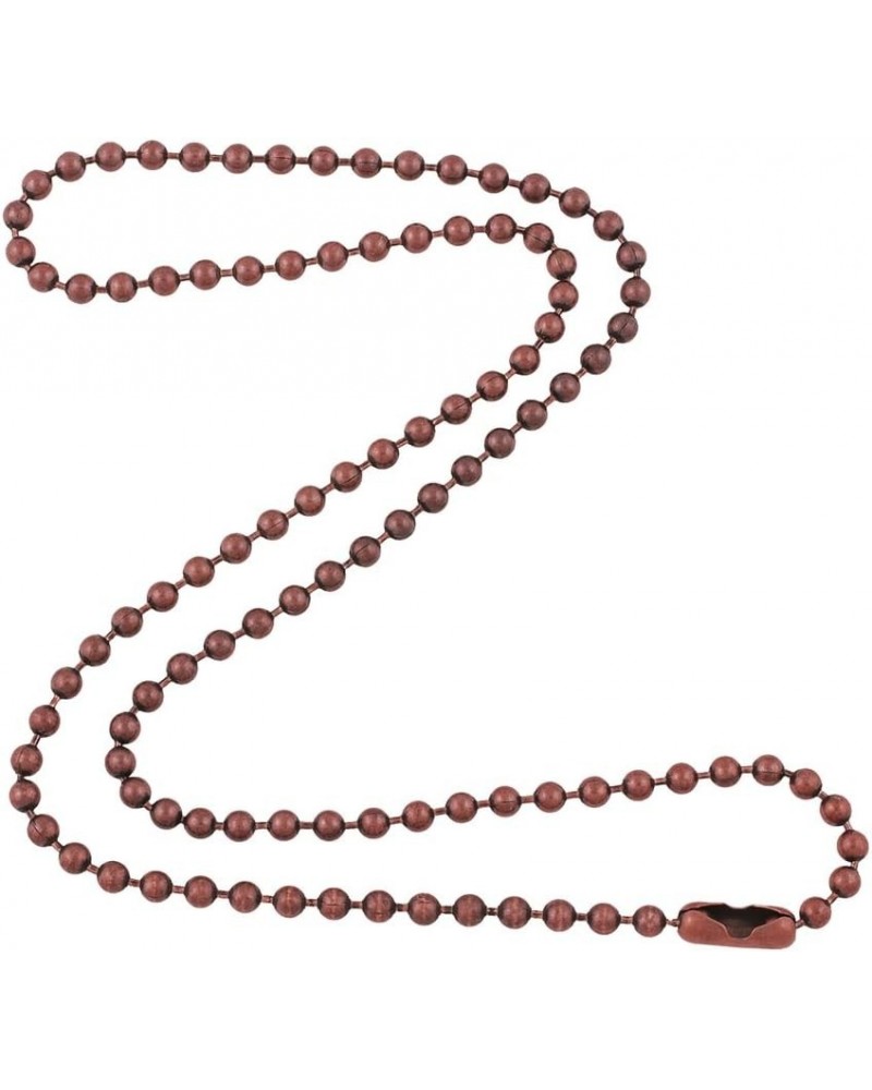 3.2mm Antique Copper Ball Chain Necklace with Extra Durable Color Protect Finish 13 Inches $9.33 Necklaces