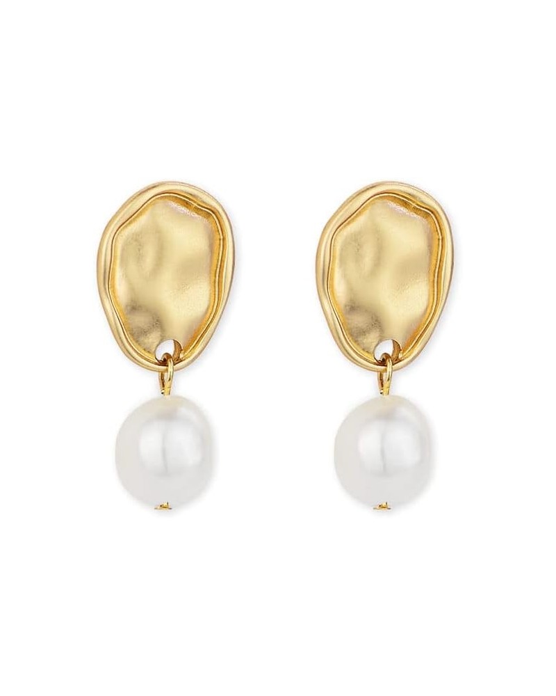 Baroque Style Earring Imitation Pearl Pendant Drop Dangle Earrings Female Jewelry $4.49 Earrings