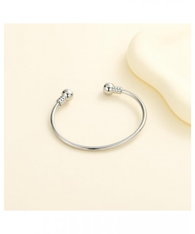 CREMATION JEWELRY FOR ASHES Stainless Steel Ashes Keepsake Cuff Bangle Opening Bracelet for Women and Men - Double urn to hol...