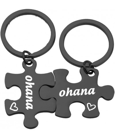 Ohana Puzzle keychain set Ohana Gift for Best Friend,Family (BL ohana puzzle) Bl Ohana Puzzle $9.45 Pendants