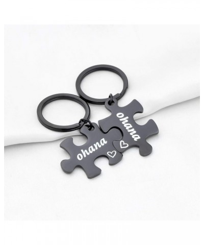 Ohana Puzzle keychain set Ohana Gift for Best Friend,Family (BL ohana puzzle) Bl Ohana Puzzle $9.45 Pendants