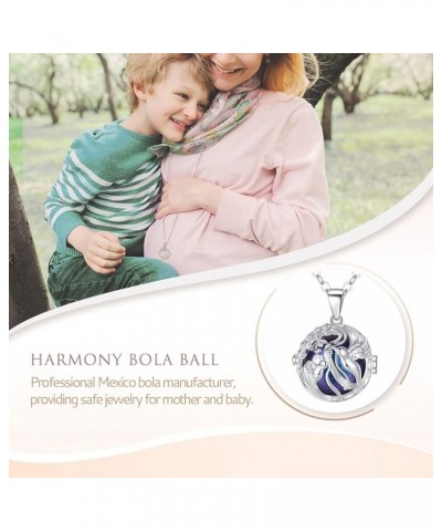 Harmony Bola Hummingbird Angel Caller Pregnancy Women Necklace Guardian Angel Wishing Chime Mexico Ball Pendant for Future Ma...