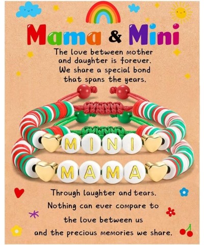 Cute Mother Daughter Bracelets, Mommy and Me Bracelets, Mama and Mini Bracelets, Matching Mother's Day Christmas Valentine's ...