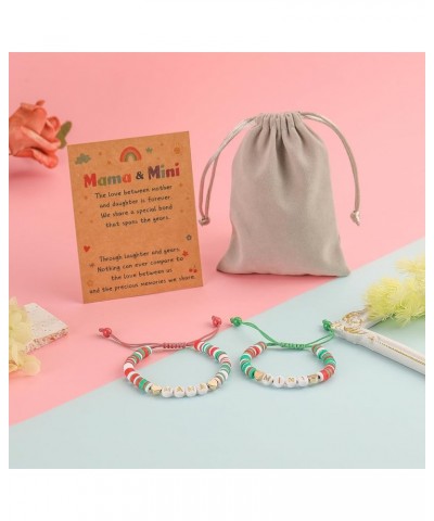 Cute Mother Daughter Bracelets, Mommy and Me Bracelets, Mama and Mini Bracelets, Matching Mother's Day Christmas Valentine's ...