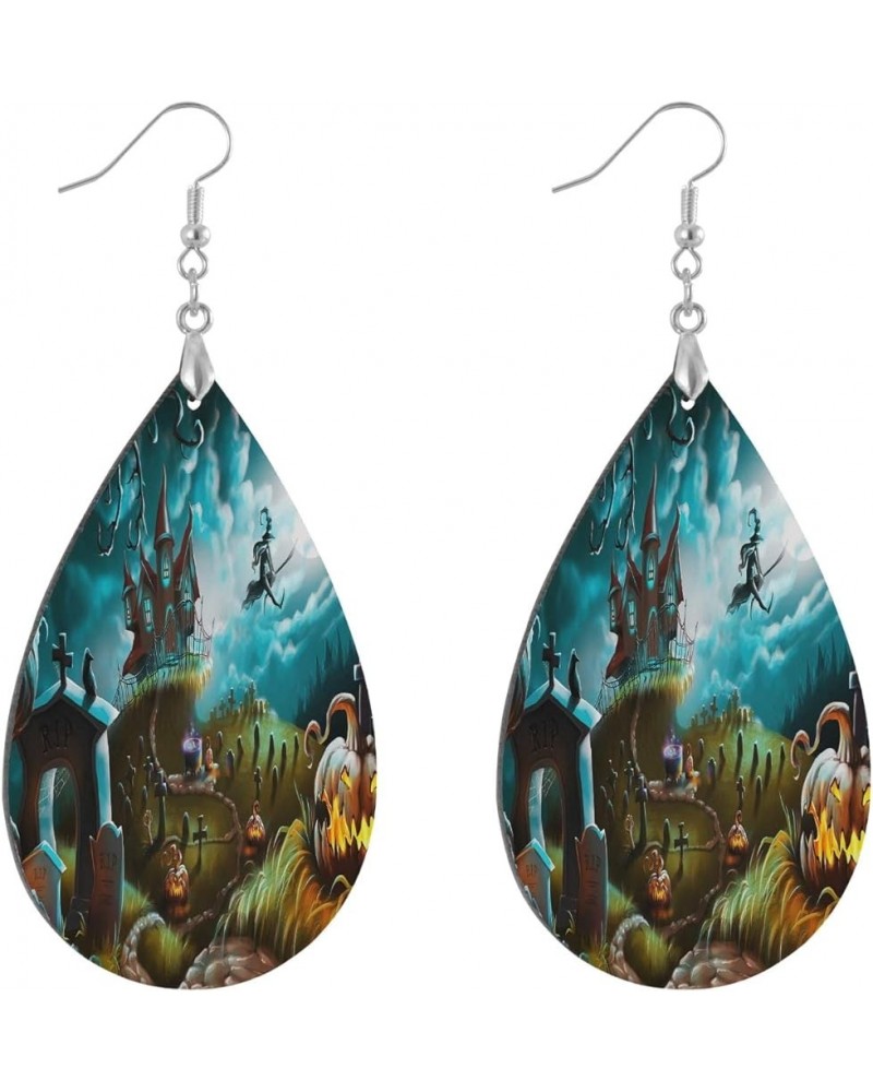 Stylish Custom Wooden Dangle Lightweight Drop/Leaf Earrings Copper Plated Silver Earring Multi 29 $7.97 Earrings