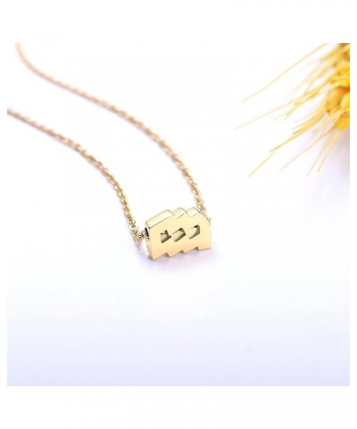 Astrology Necklace for Women 18K Gold Plated 12 Constellation Zodiac Necklace Libra $10.25 Necklaces