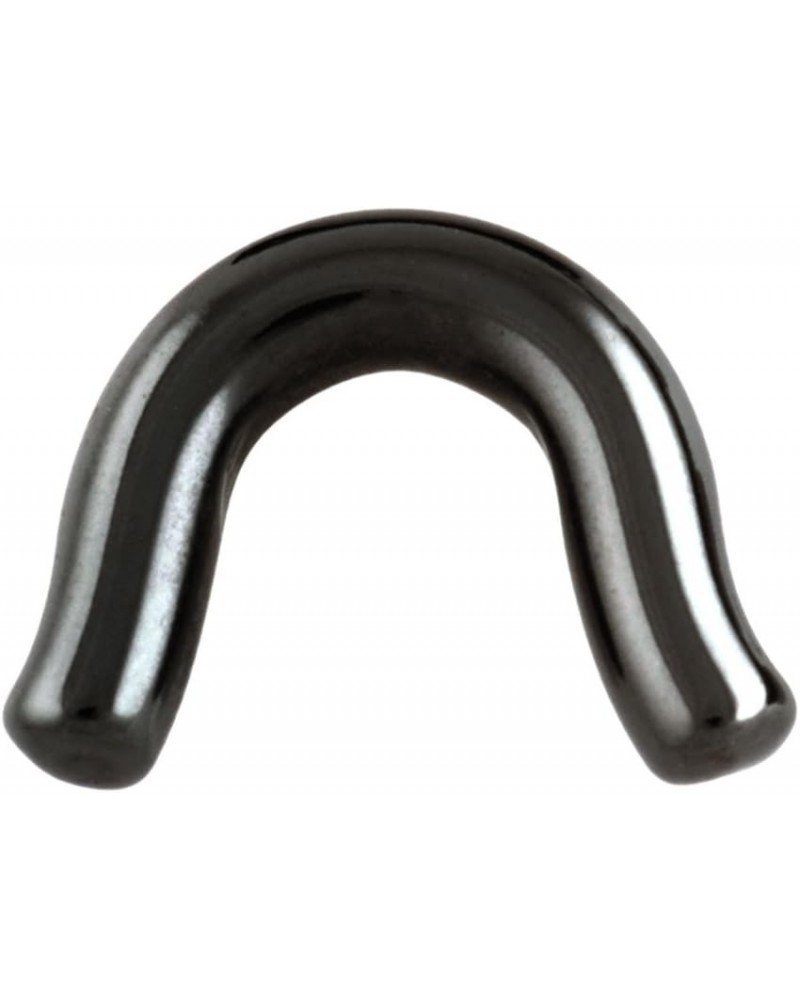 Shiny Black Niobium Septum Retainer 10g $29.64 Body Jewelry