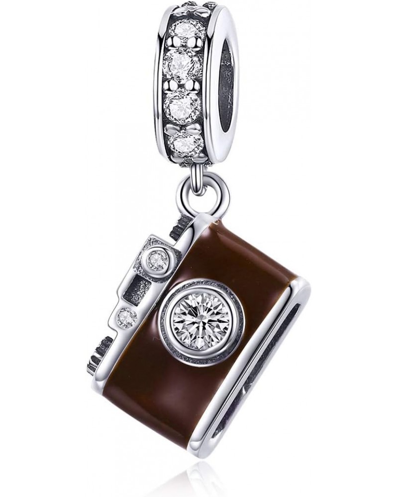 Bracelet Charm Bead Camera DIY Charm 925 Sterling Silver Fits Pandora Bracelet Necklace, European Charms Bracelet $11.69 Brac...