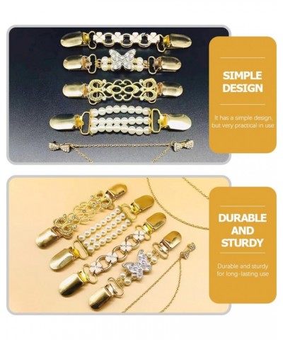 12 Pcs Sweater Clip Rhinestones Jacket Shirt Miss 20.5x14CMx2pcs Goldenx2pcs $29.63 Brooches & Pins