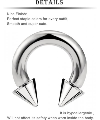 8G 6G Titanium Septum Ring Gauges Plug Tunnel Earring Stretching kit 8 Gauge Hypoallergenic Lobe Hoop Earring Medical Implant...