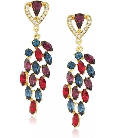 Maharaji Swarovski Crystal Marquise Drop Earrings $34.18 Earrings